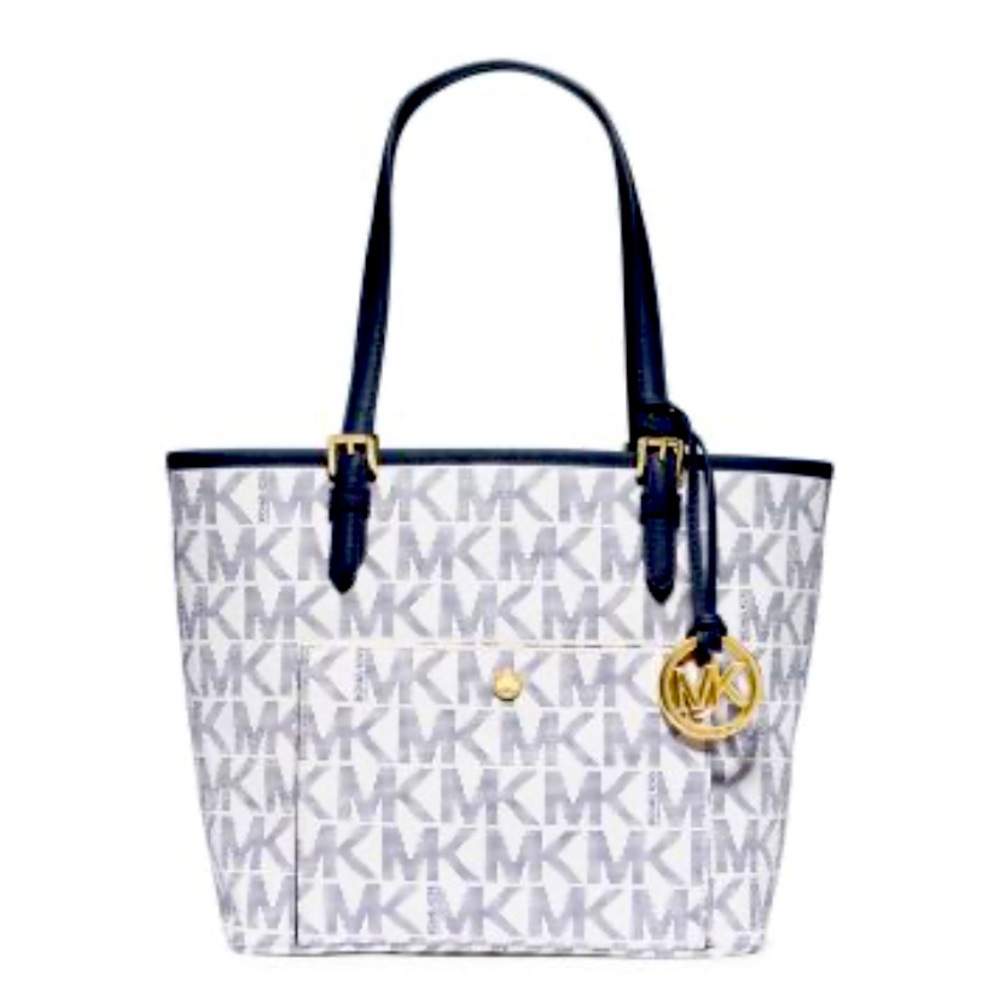 Jet Set Travel Logo Tote